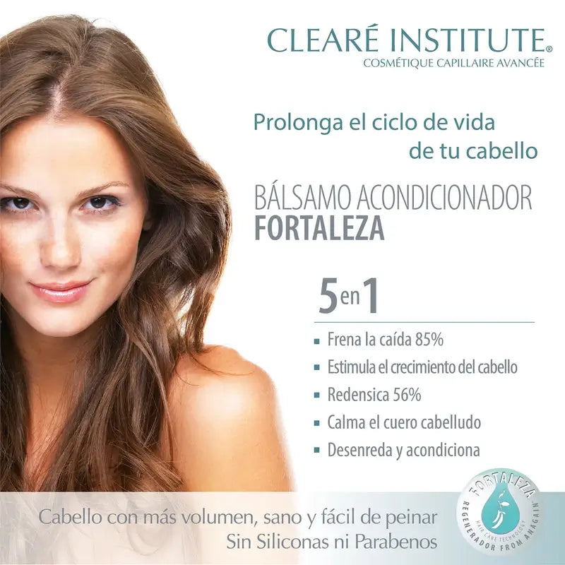 Clearé Institute Kondicionér proti vypadávaniu vlasov Fortaleza 200 ml. 