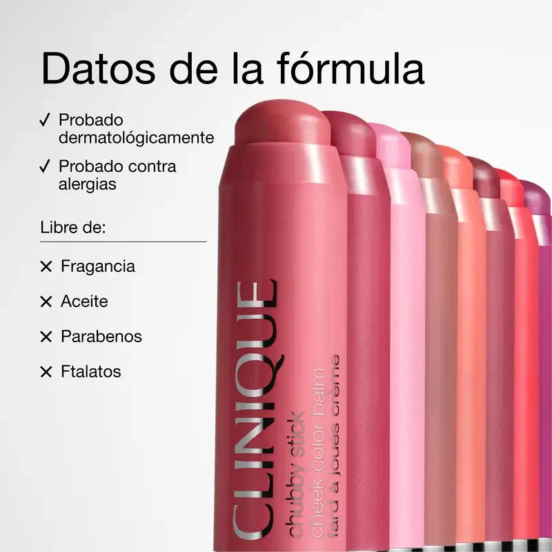 Clinique Tónovací balzam na líčka Chubby Stick, odtieň Plenty O’ Papaya, 6 g