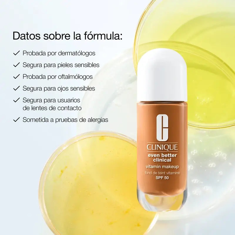 Clinique Even Better Vitamin Makeup – podklad pod make-up SPF 50, odtieň Medium Cool, 3, 30 ml