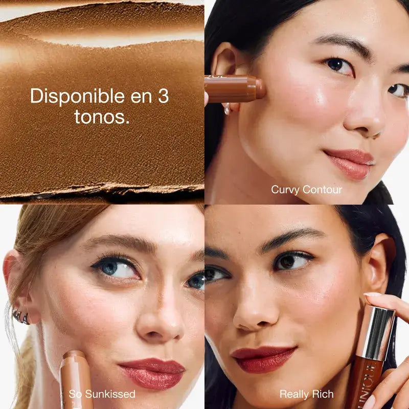 Clinique Kontúrovací make-up na zvýraznenie rysov Chubby Stick, odtieň Really Rich, 6 g