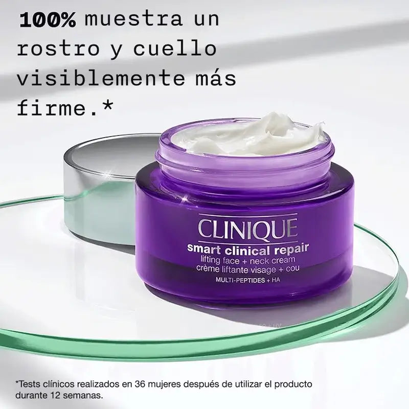 Clinique Smart Clinical Repair – pevnosť + lifting pre tvár a krk, 75 ml