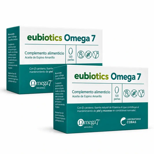 Eubiotics Omega 7, 2 x 120 kapsúl