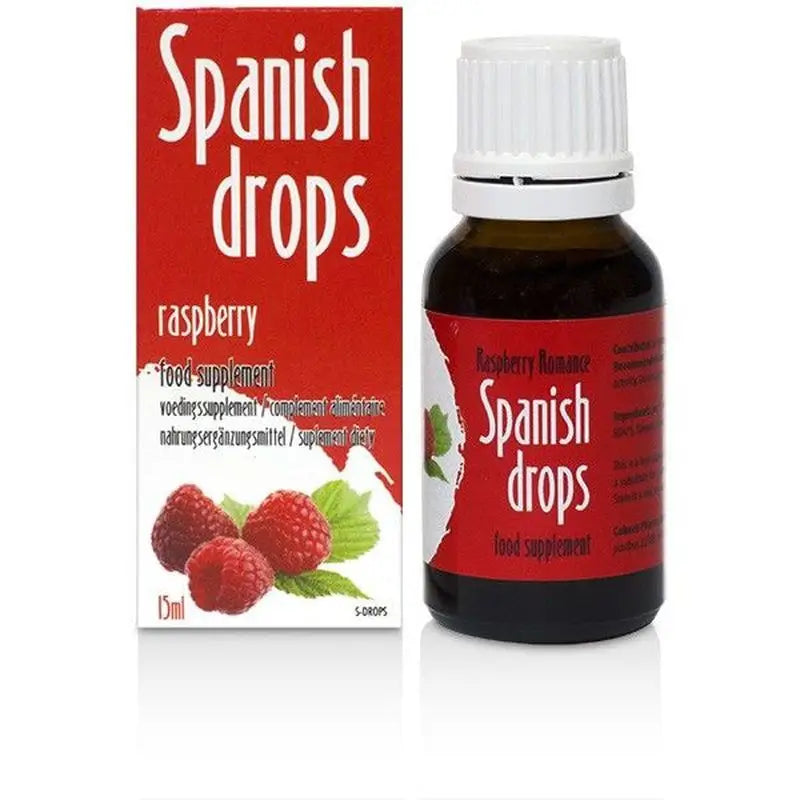 Cobeco Pharma Raspberry Romantica Stimulant Drops, 15ml