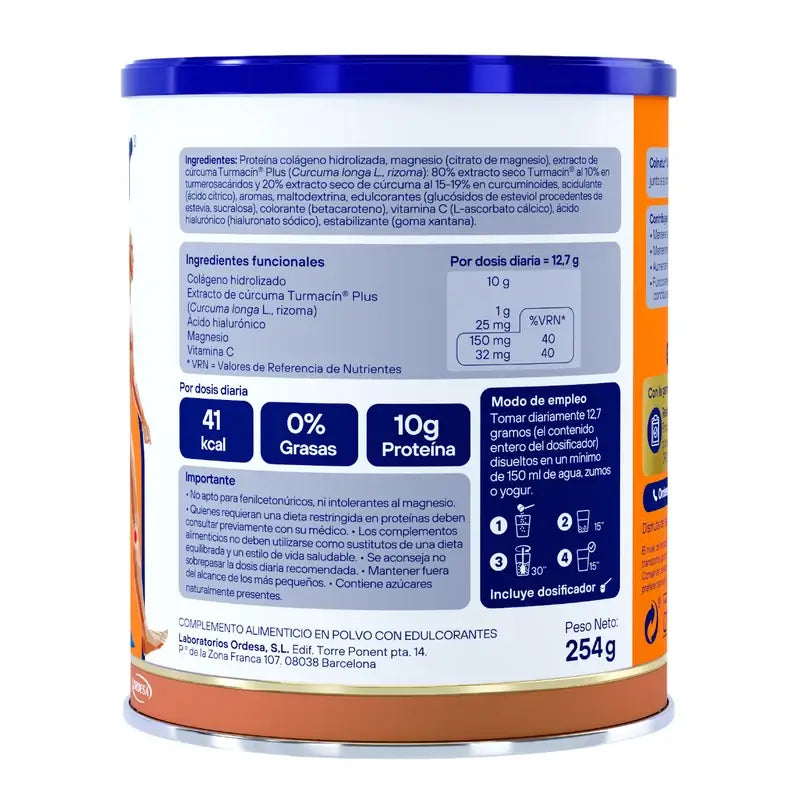 Colnatur Complex Kolagén Kurkuma s príchuťou broskyne, 254 g