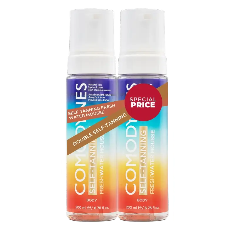 Comodynes Duplo samoopaľovacia pena, 2x200 ml
