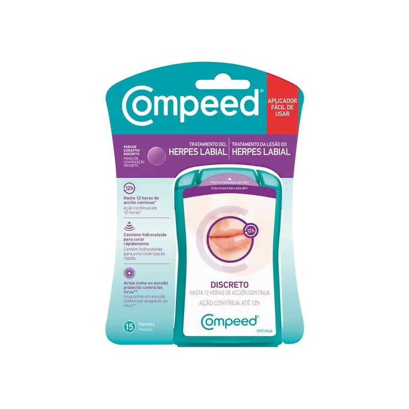 Compeed náplasť na opary, 15 kusov