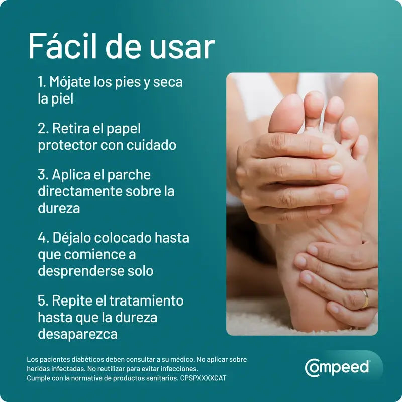 Compeed náplasť so strednou tvrdosťou, 6 kusov