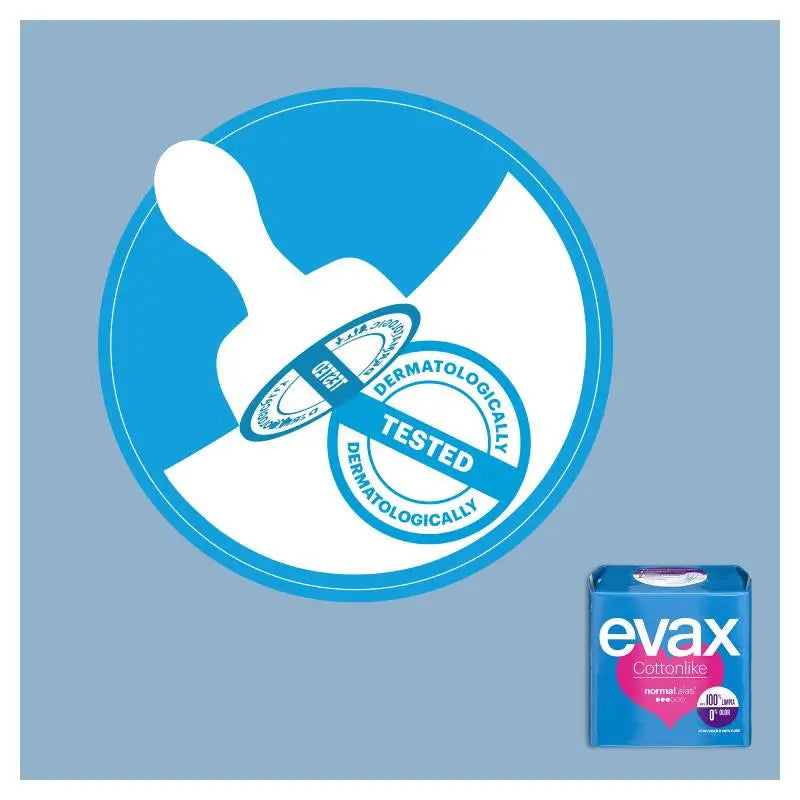 Evax Cottonlike Normal – vložky s krídelkami, 16 kusov