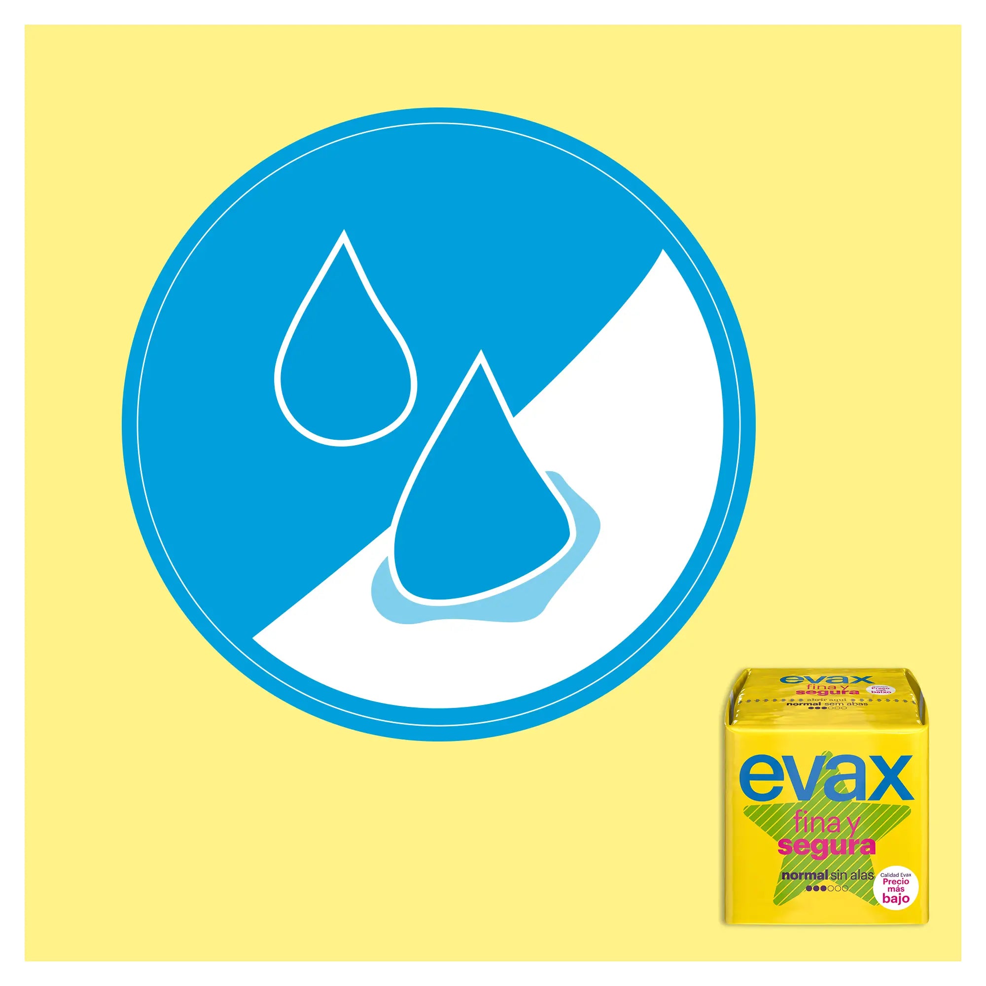 Evax Fina y Segura Normal – hygienické vložky, 16 kusov