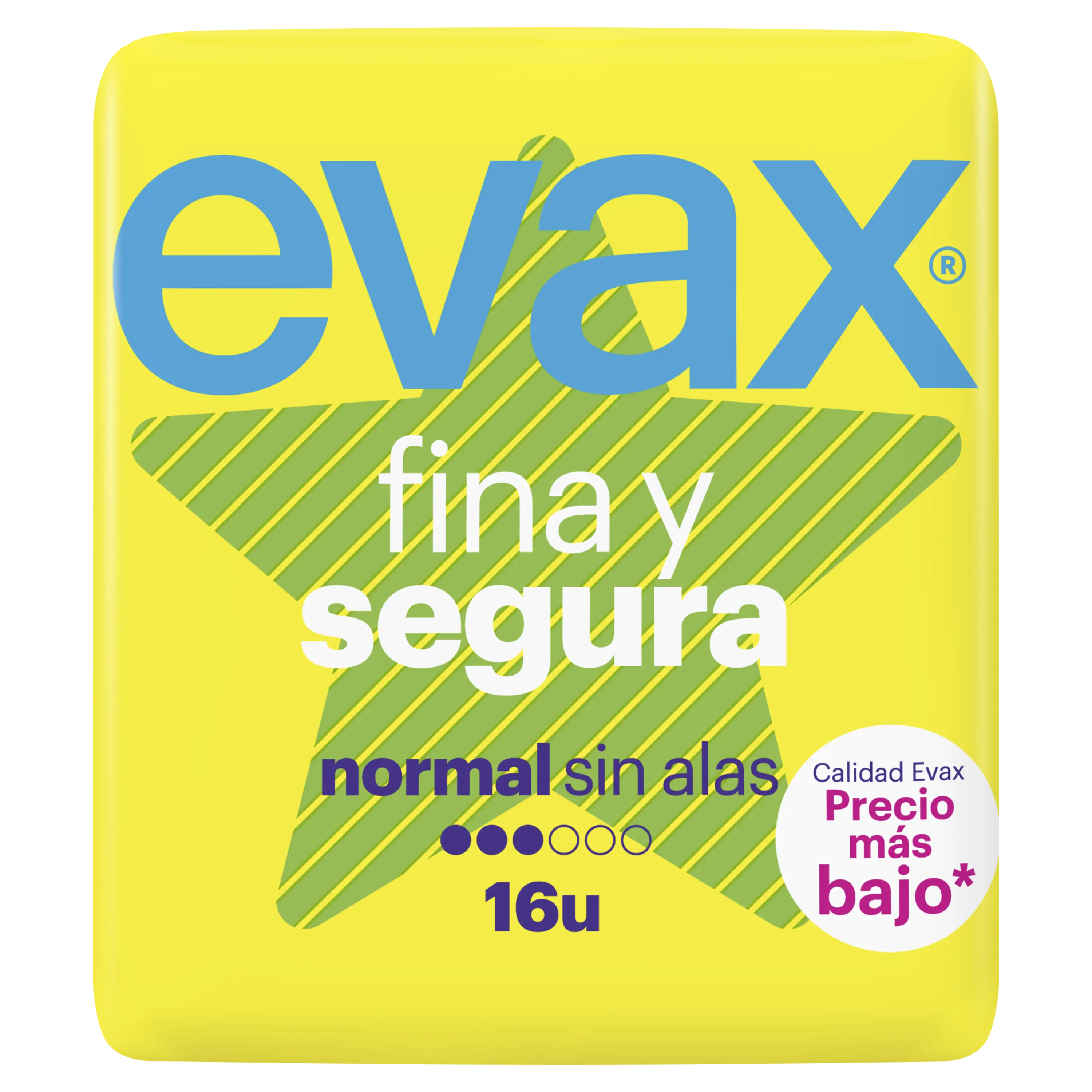Evax Fina y Segura Normal – hygienické vložky, 16 kusov