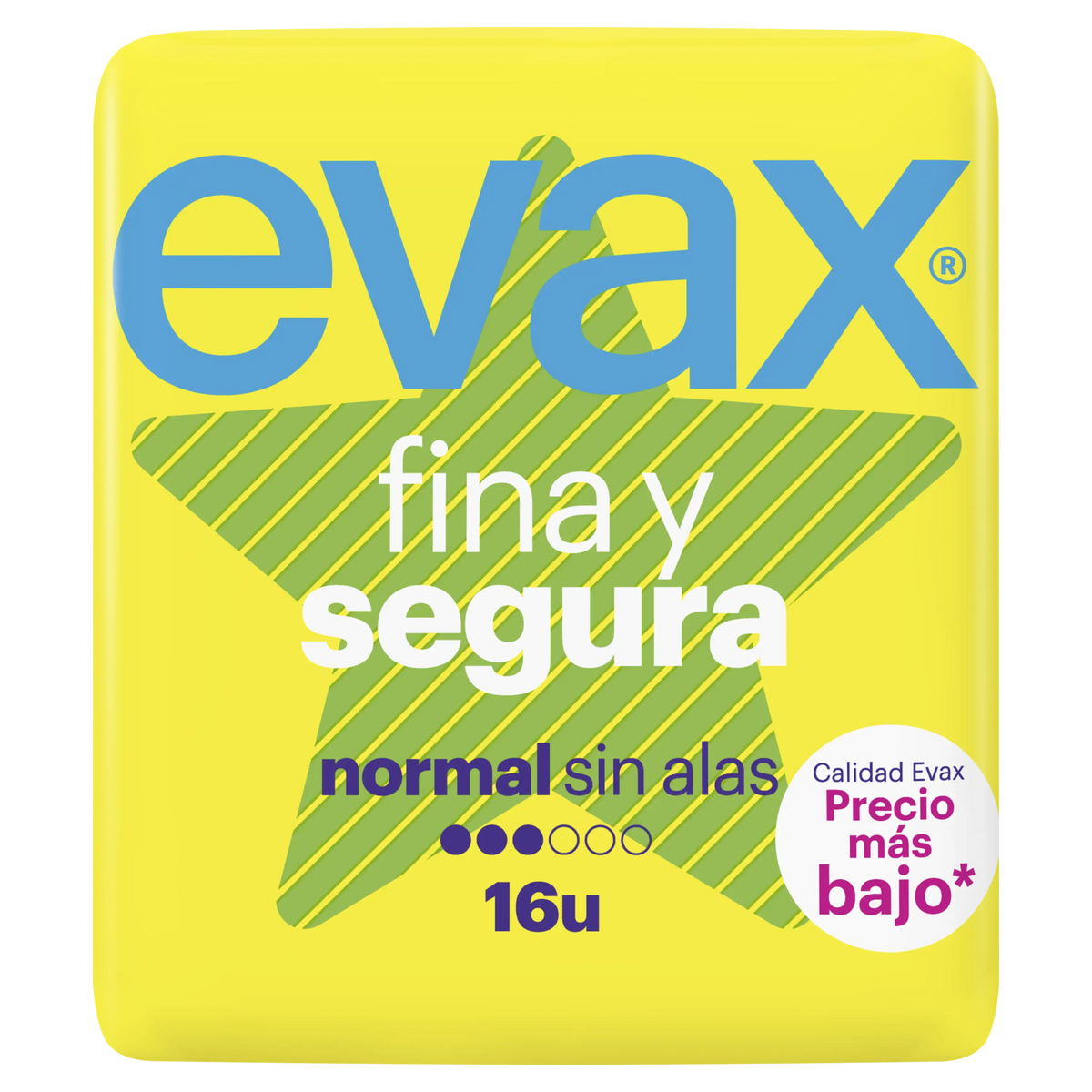 Evax Fina y Segura Normal – hygienické vložky, 16 kusov