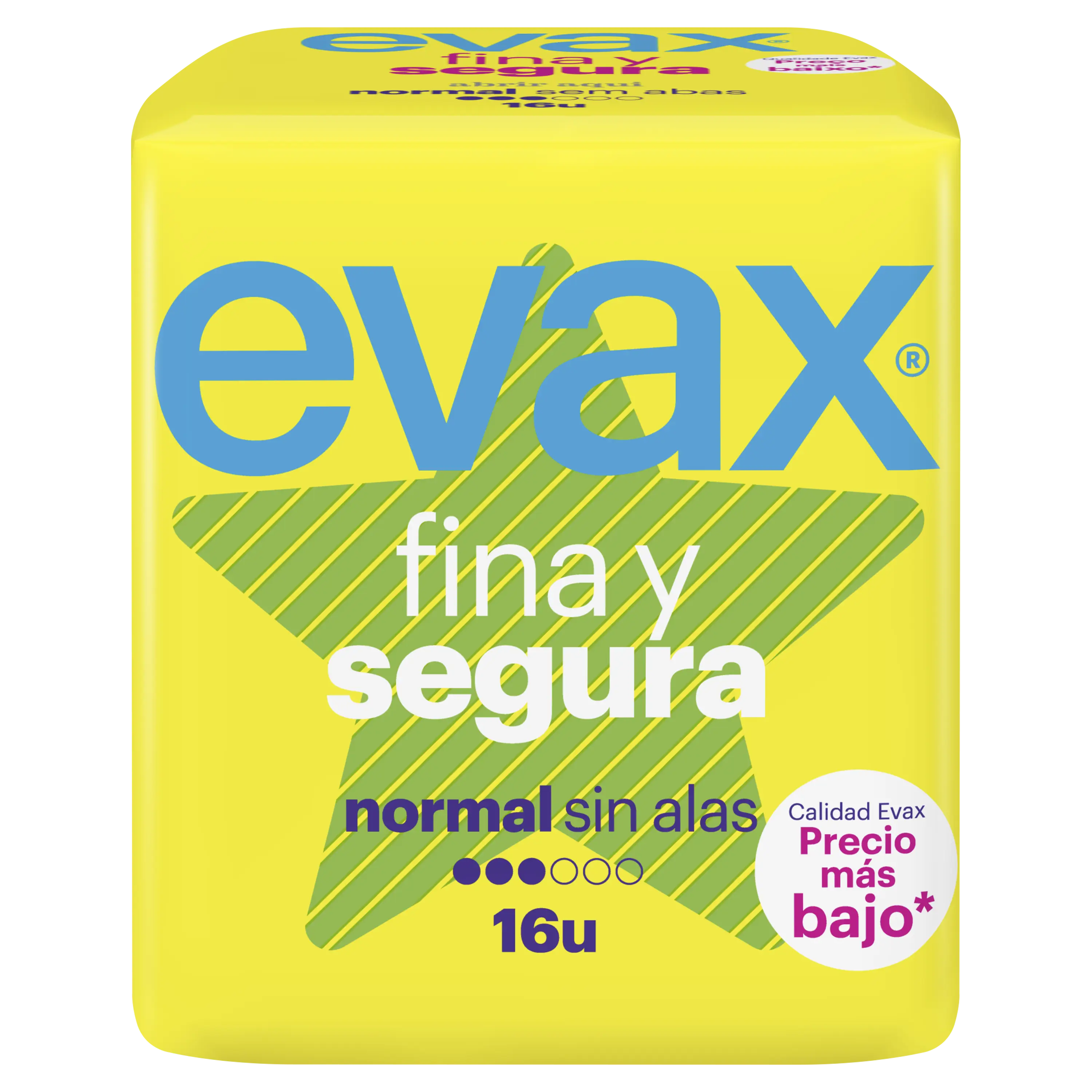 Evax Fina y Segura Normal – hygienické vložky, 16 kusov