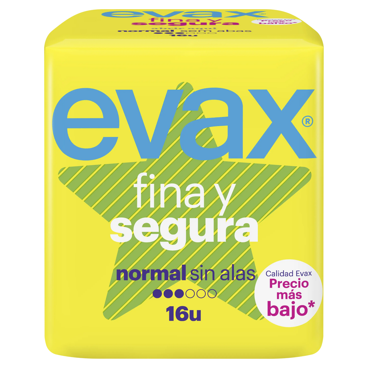 Evax Fina y Segura Normal – hygienické vložky, 16 kusov