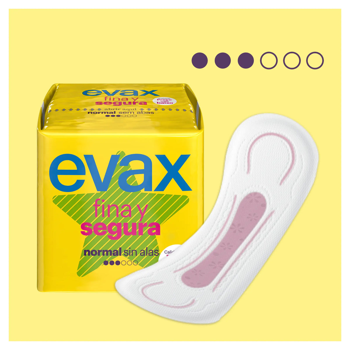 Evax Fina y Segura Normal – hygienické vložky, 16 kusov