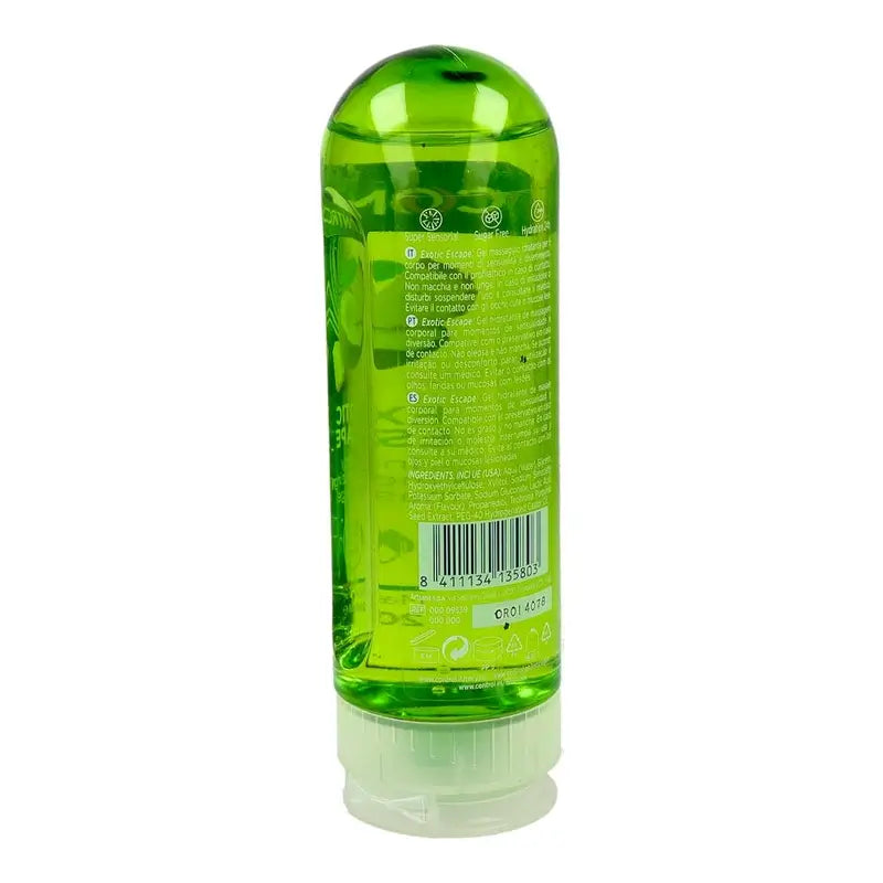 Control Exotic Escape Hydratačný masážny gél 200 ml