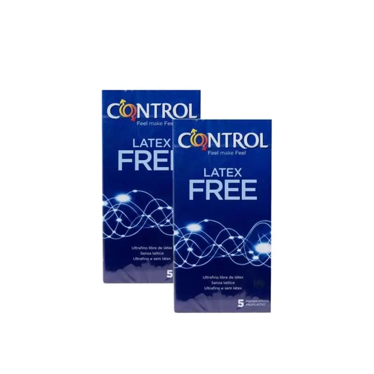 Kondómy Control bez latexu, 5 ks, balenie po 2