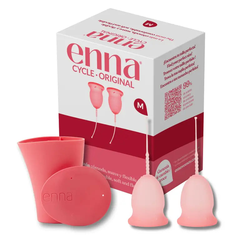 Enna Cycle Original – menštruačný pohár bez aplikátora, veľkosť M