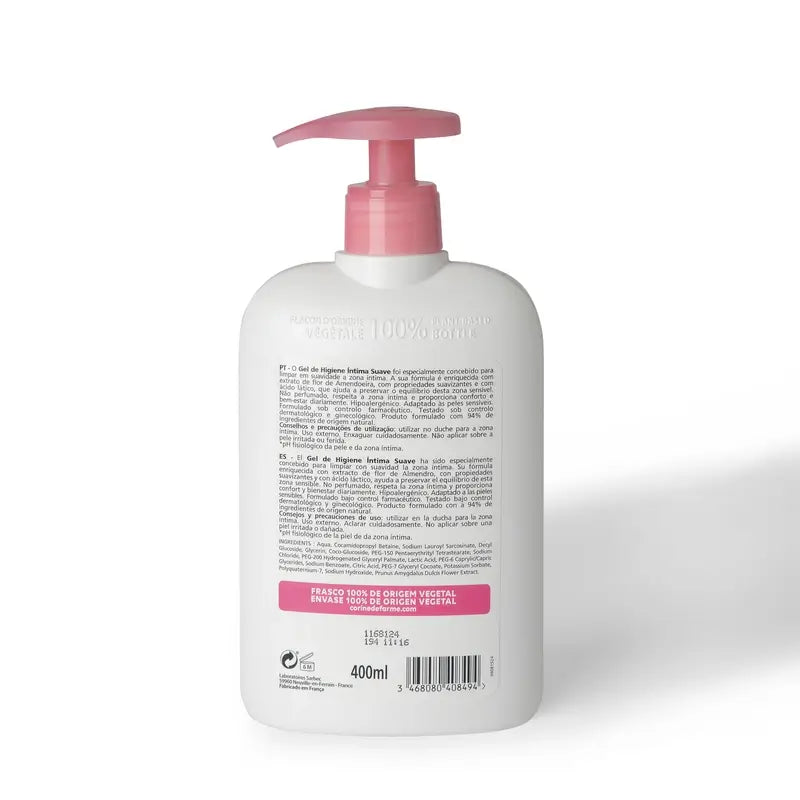 Corine De Farme Jemný gél na intímnu hygienu, 400 ml