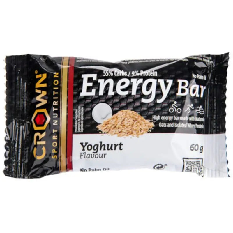 Crown Sport Nutrition Energy Bar Yoghurt , 60 grams