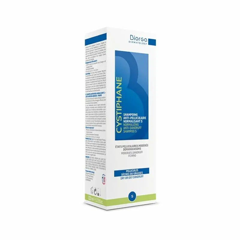 Cystiphane Biorga Jemný šampón proti lupinám 200 ml