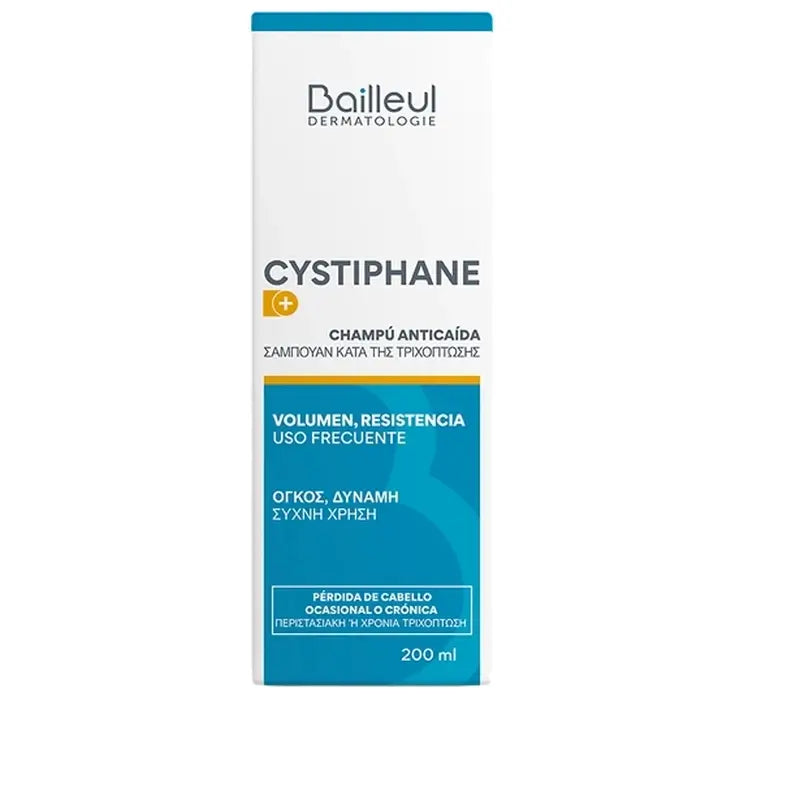 CYSTIPHANE Biorga šampón proti vypadávaniu vlasov 200 ml