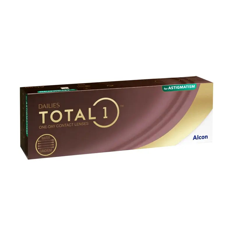 Dailies Total1  Jednodňové torické kontaktné šošovky, 30 kusov