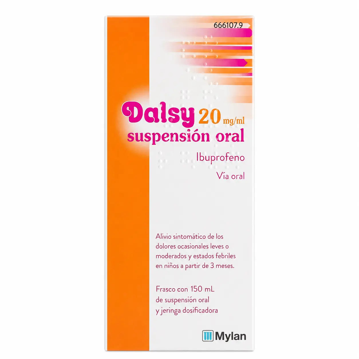 Dalsy 20 mg/ml perorálna suspenzia 200 ml