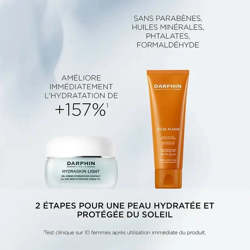 Darphin L'essentiel Solaire balíček Hydraskin Light + opaľovací krém SPF 50