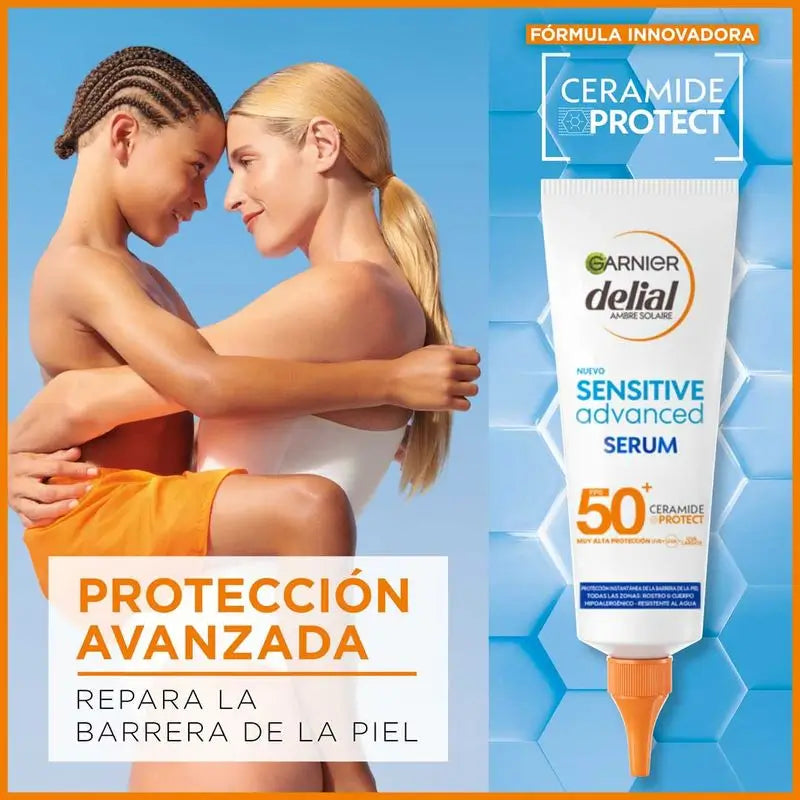 Delial Sensitive Advanced telové sérum s ochranným faktorom SPF 50+ – 125 ml