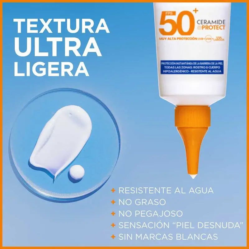 Delial Sensitive Advanced telové sérum s ochranným faktorom SPF 50+ – 125 ml