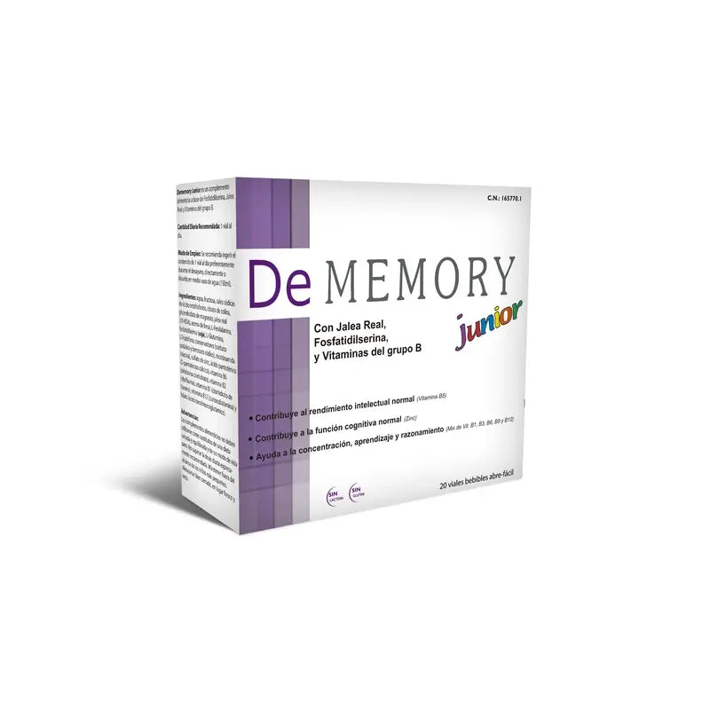 Dememory Junior, 20 ampuliek