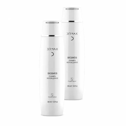 Dermax Biosmos revitalizačný šampón, balenie 2 x 200 ml