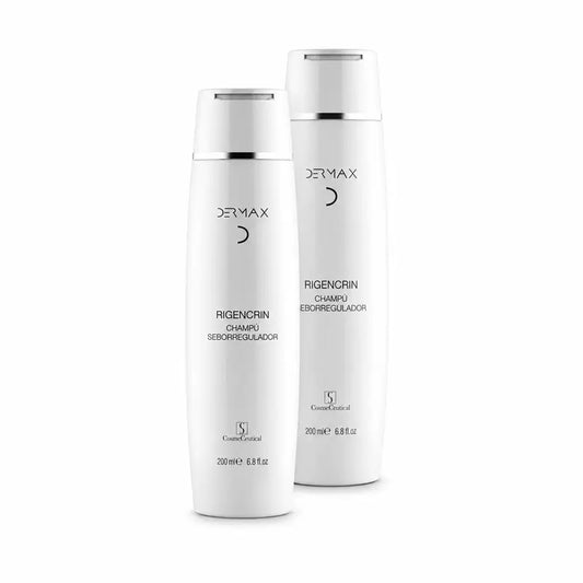 Dermax Rigencrín šampón na reguláciu mazovej sekrécie, balenie 2 x 200 ml