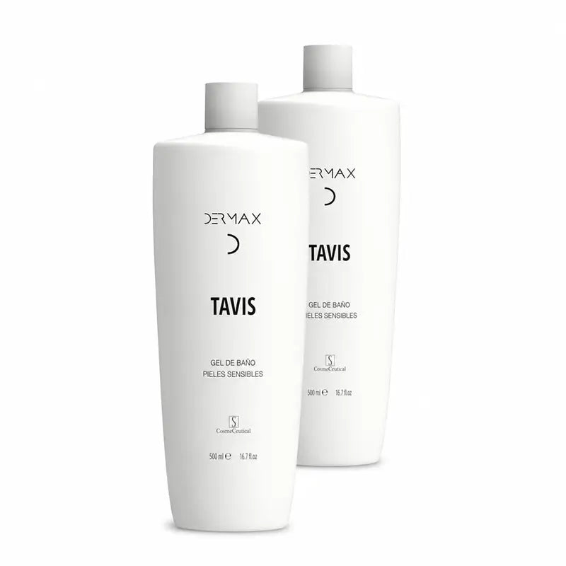 Dermax Tavis Sprchový gél pre citlivú pokožku, balenie 2 x 500 ml