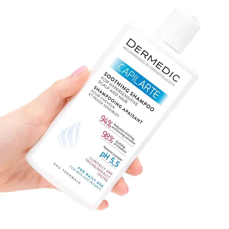 Dermedic Capilarte upokojujúci šampón pre citlivú pokožku hlavy, 300 ml