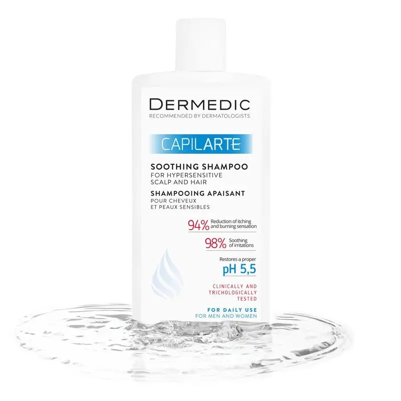Dermedic Capilarte upokojujúci šampón pre citlivú pokožku hlavy, 300 ml