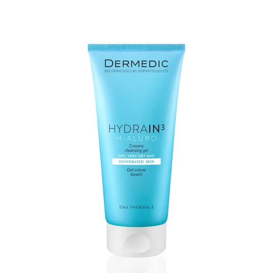 Dermedic Hydrain3 Krémový čistiaci gél s kyselinou hyalurónovou, 200 ml