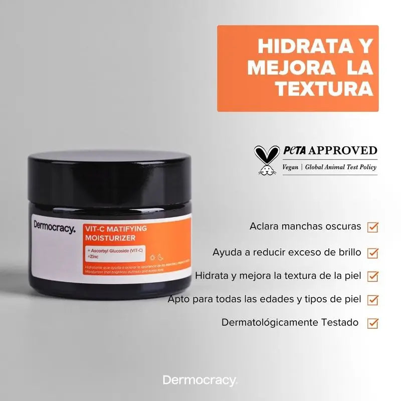 Dermocracy C. Matifying Moisturizer, 50 ml