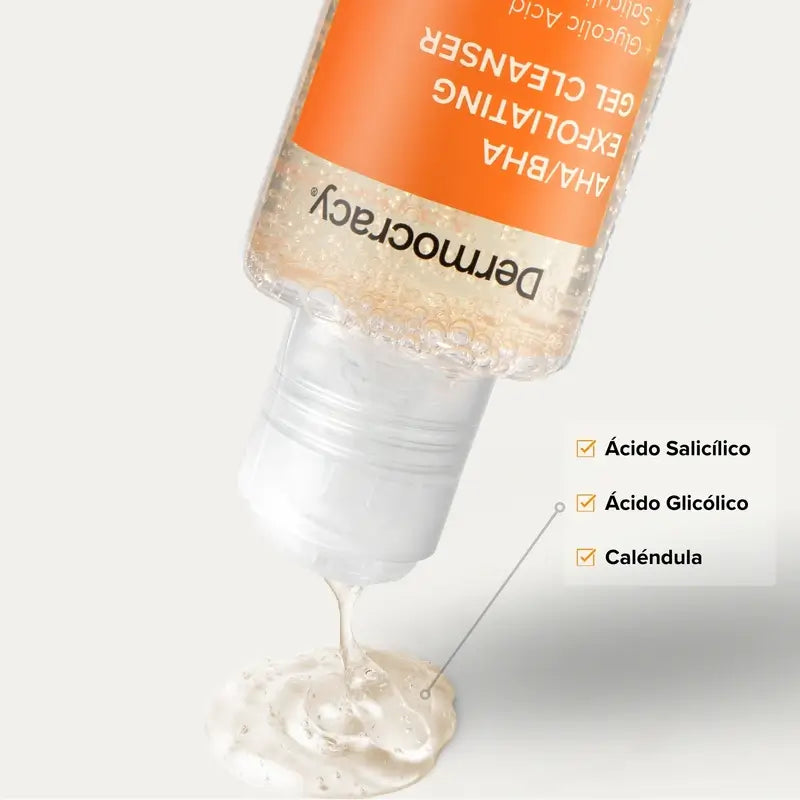 Dermocracy Ana/BHA exfoliačný čistiaci gél
