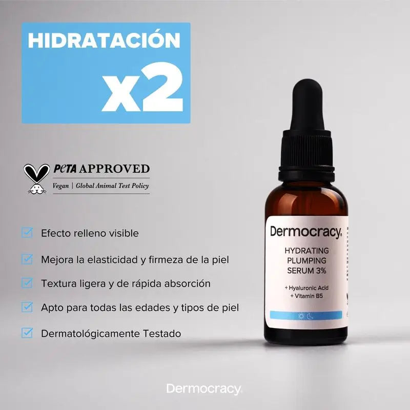 Dermocracy Hydrating Plumping Sérum 3 %