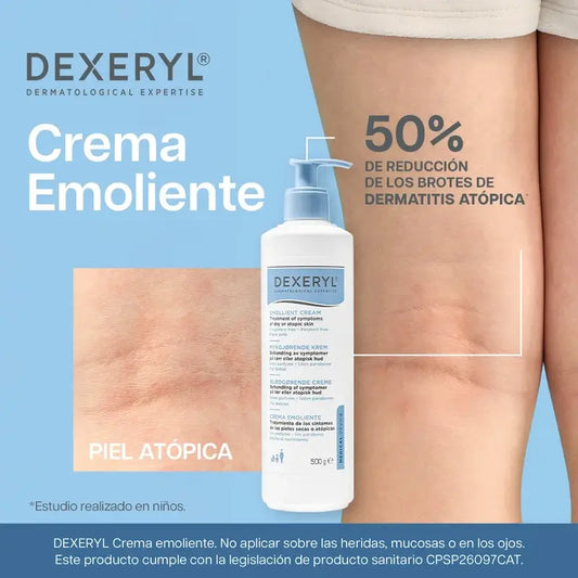 Dexeryl – zmäkčujúci krém pre atopickú pokožku 500 ml