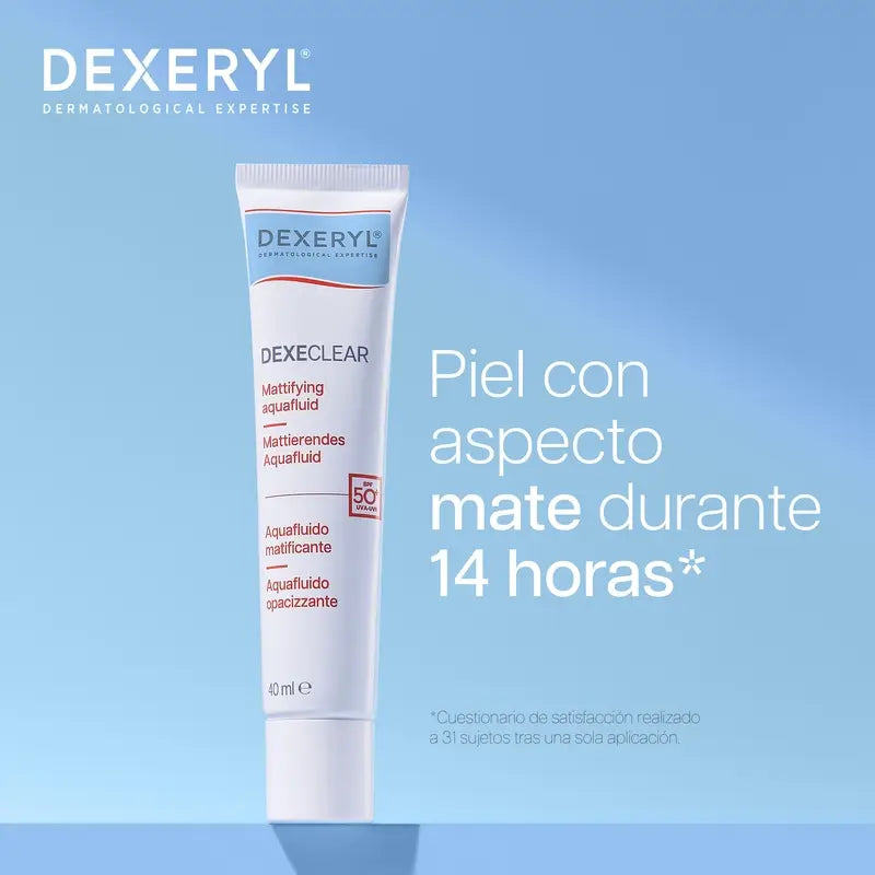 Dexeryl Dexeclear Matujúci hydratačný krém SPF 50+, 40 ml