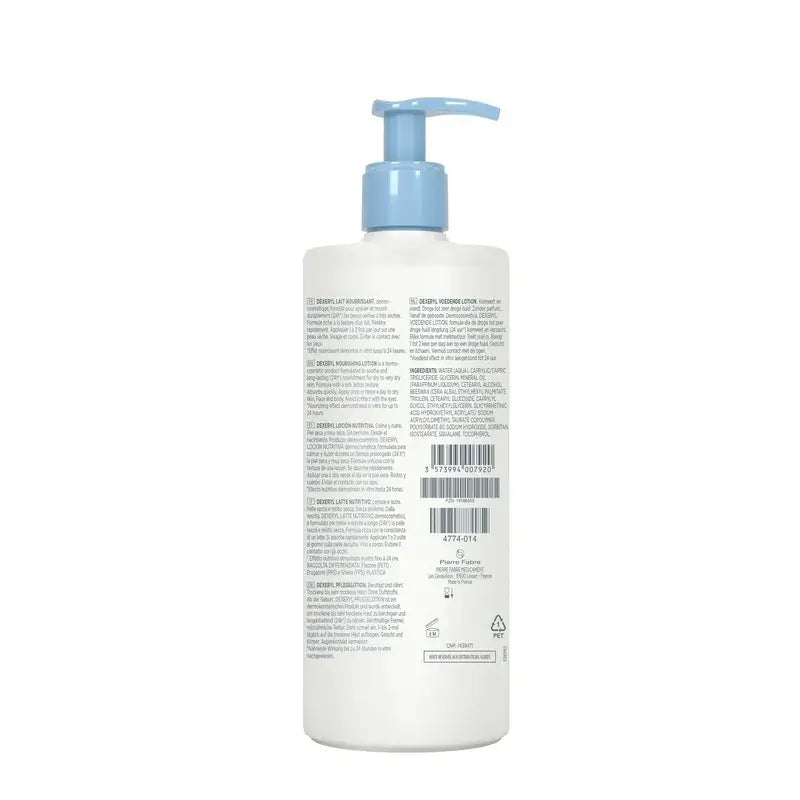 Dexeryl Výživný telový hydratačný krém 500 ml