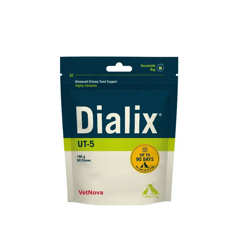 Dialix® Ut – 5 90 žuvacích tabliet, 90 kusov