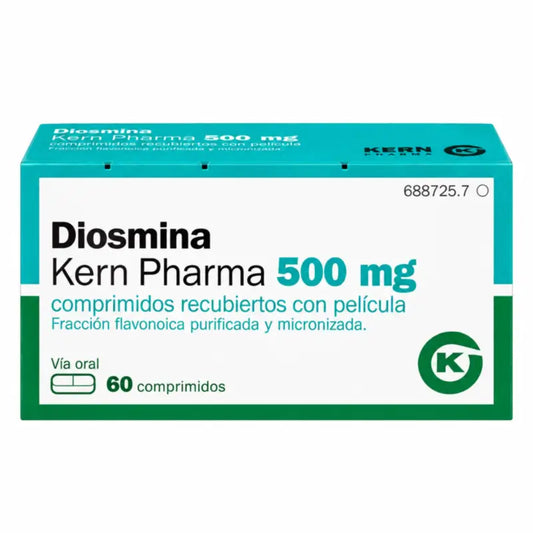 Diosmina Kern Pharma 500 mg, 60 obalených tabliet