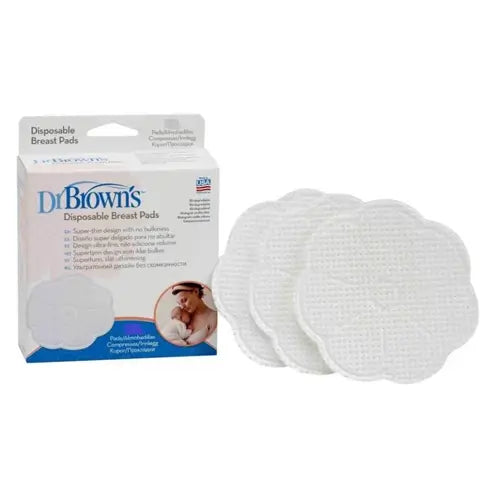 Jednorazové absorpčné podložky Dr. Brown's, 60 kusov