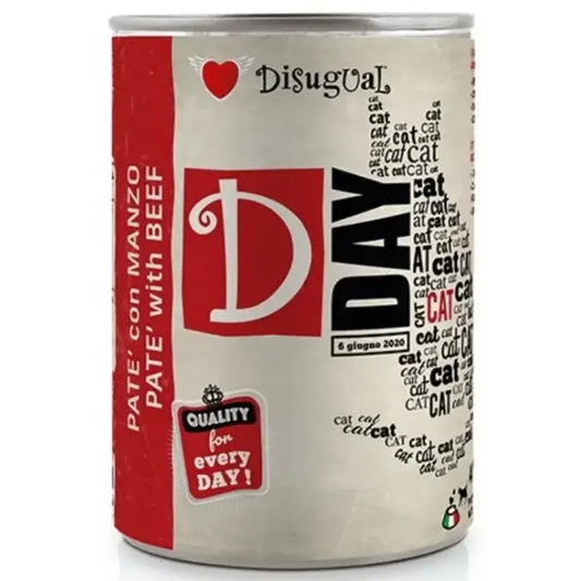 Disugual D-Day Cat Teľacie mäso 6 × 400 g