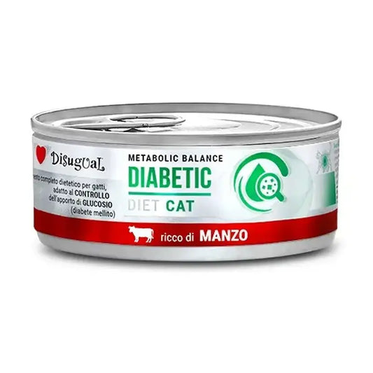 Disugual Diet Cat Diabetic – teľacie mäso, 12 × 85 g