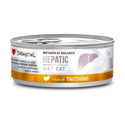 Disugual Diet Cat Hepatic – morčacie mäso, 12 x 85 g