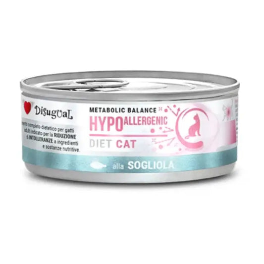 Disugual Diet Cat Hypoallergenic – platýs, 12x85 